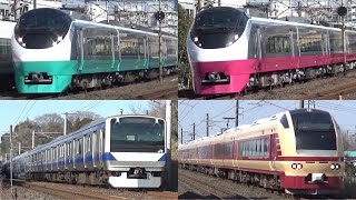 【トップスピードで大爆走】常磐線 全て125km/h超の超高速通過集【速度付き】