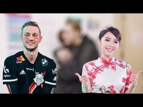Rekkles and Candice wholesome moment
