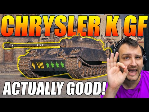 Chrysler K GF: This Tank is Actually Good in World of Tanks!