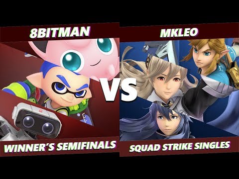 Glitch 6 SSBU - AMG | 8BitMan VS FOX MVG | MKLeo - Smash Ultimate Squad Strike Winner's Semifinals