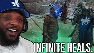 Gryphon is a CHEAT CODE on Breach... *whole team quit* (For Honor)