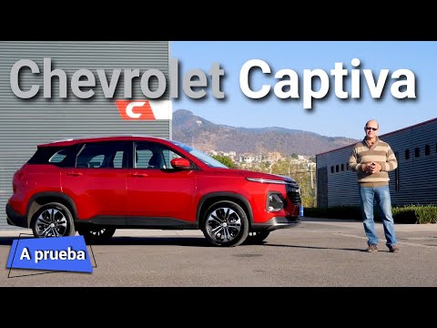 Chevrolet Captiva 2022 a prueba