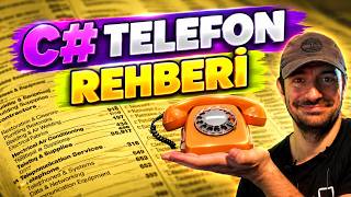 Telefon Rehberi C# ve SQL SERVER kullanarak