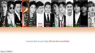 Super Junior - Lovely Day(Color Coded Lyrics) [Han/Rom/Eng]