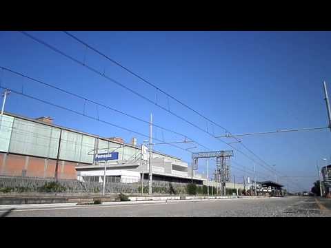 E656.515 sull' EXP 14201 Lourdes - Siracusa, in transito a Pomezia