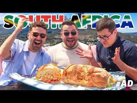 British Cooks Try SOUTH AFRICA’S Most Iconic Foods (Including The Gatsby!)