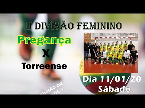 Transmissão Futsal Feminino: PREGANÇA x TORREENSE - 2ª Divisão AFL 2019/20