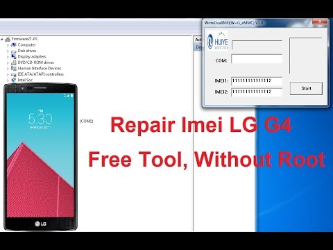 Repair Imei LG G4 H810 & H811 Using Free Tool