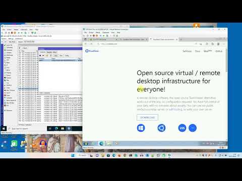 Demo of Rustdesk server container on Mikrotik RouterOS 7.6
