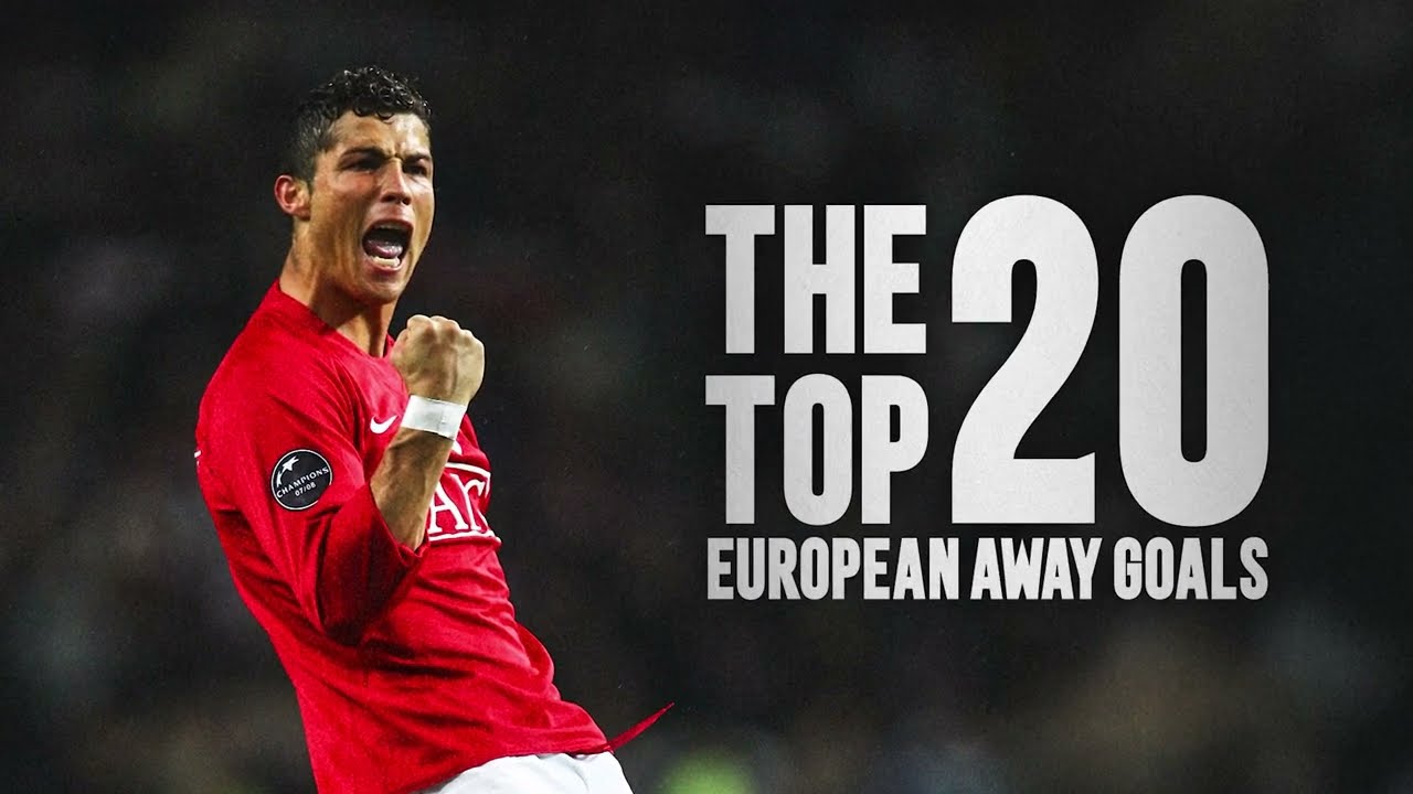 Top 20 Man Utd European Away Goals