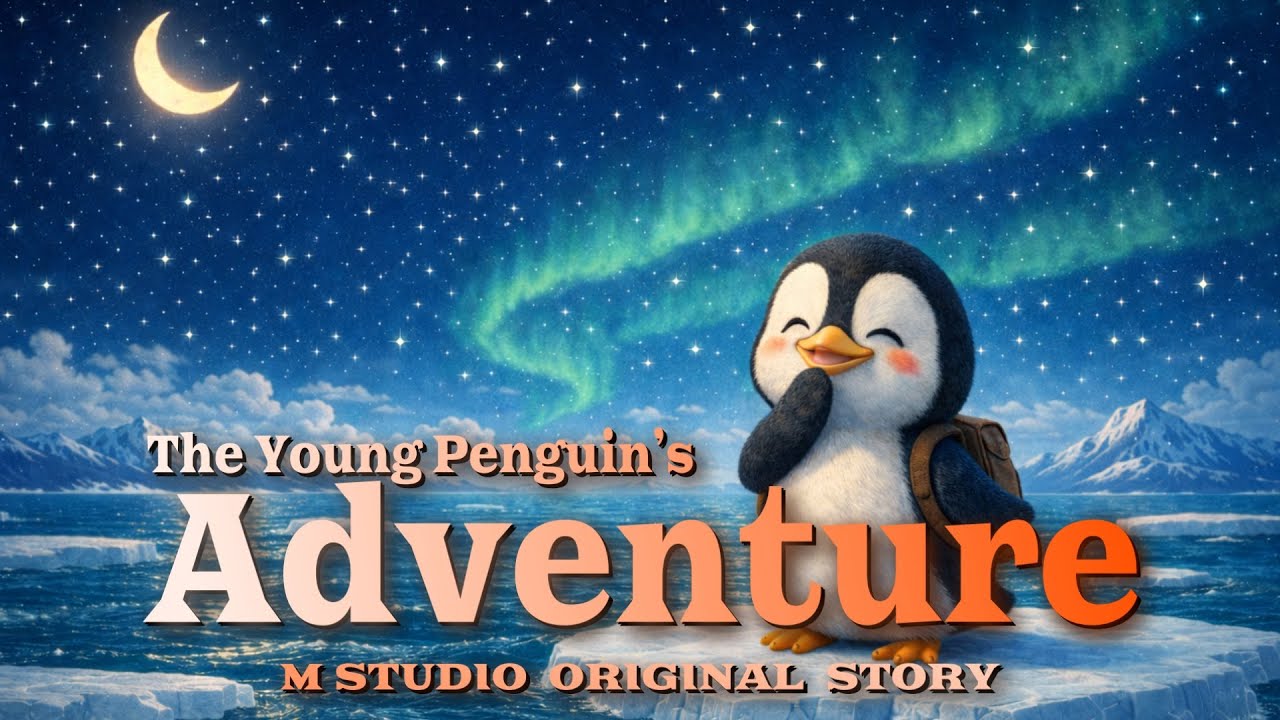 【English ver】The Little Penguin’s JourneyA Gentle Adventure Across the Frozen Sea | Original Story