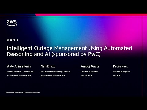 Les contrôles de raisonnement automatisé dans Amazon Bedrock au service de la conformité de l'IA générative