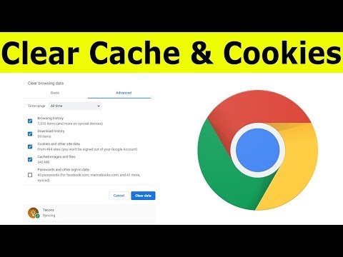 How to Clear/Delete Cache & Cookies in Google Chrome...