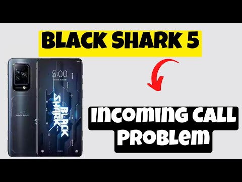 Black Shark 5 Incoming Call Problem || Incoming call not showing on display