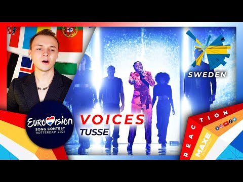 I react to "Voices" by Tusse 🇸🇪 SWEDEN Eurovision 2021