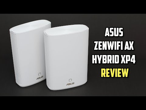 Бездротовий маршрутизатор Asus ZenWiFi AX Hybrid (XP4) 2PK White