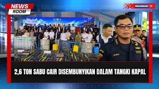 Kapal Kargo Bawa 2,6 Ton Sabu Cair Digerebek Di Karimun