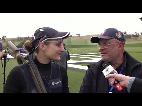 Interview Erica SESSA Bronze Medal Trap Women - ISSF WORLD CUP 2024