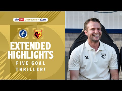 FIVE GOAL THRILLER! | Millwall v Watford extended highlights