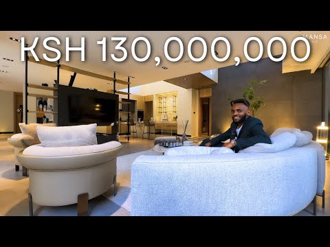 Inside Ksh.120,000,000 5 Bedroom (SOLD) Luxurious Property Villa House Tour in Lavington #realestate