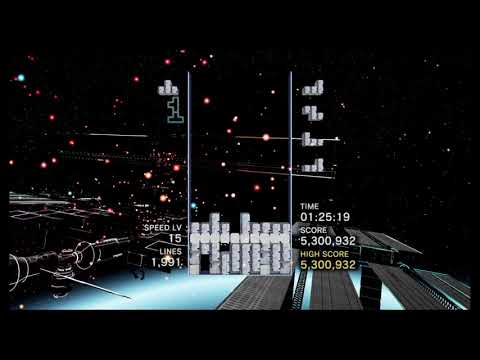6,000,000 out of 25,000,000 Points (Tetris Effect)