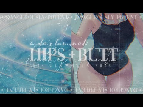 ✧ *:･ﾟ𝐂𝐎𝐌𝐁𝐎: full, round hips + butt enlargement subliminal [ use with caution ⚠︎︎ ]