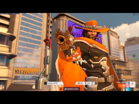 GALE - POTG - CASSIDY and WIDOW GAMEPLAY - OVERWATCH 2 SEASON 12 TOP 500