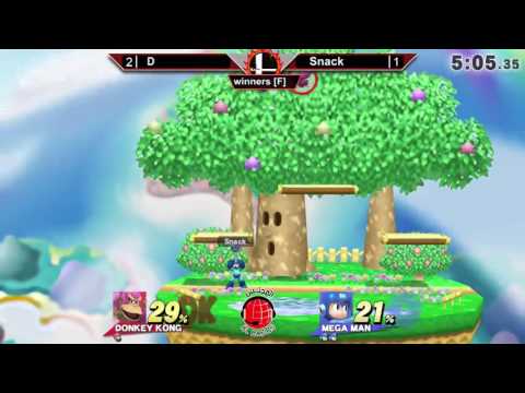 S4 @ Al Majlis 22/9: Kailex (DK, Diddy Kong) vs Snack (Random, Mega Man) - WF