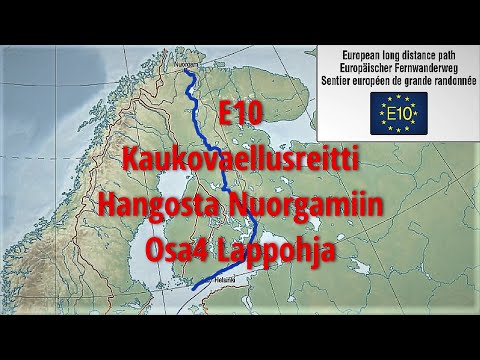 Suomi-seikkailu Hangosta Nuorgamiin ( E10 Kaukovaellusreitti ) Osa4 Lappohja