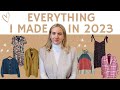 Everything I made in 2023! ✨15 sewing projects (jackets, dresses, & more!)