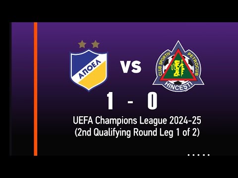 APOEL (CYP) Vs Petrocub (MDA) | 1 - 0 | Goals & Highlights | 23/07/2024