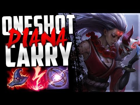 Destroying NA Challenger with Diana Mid!