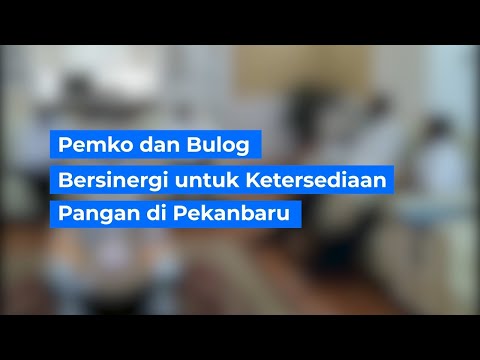 Pemko dan Bulog Bersinergi Untuk Ketersediaan Komoditi Pangan di Pekanbaru