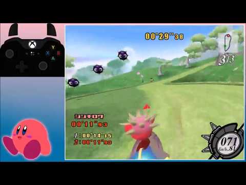 Kirby Air Ride - Fantasy Meadows (Rocket Star) in 0'39"41