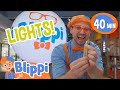 Blippi Plays With Light And Color Blippi Learning Videos For Kids Explore With Me