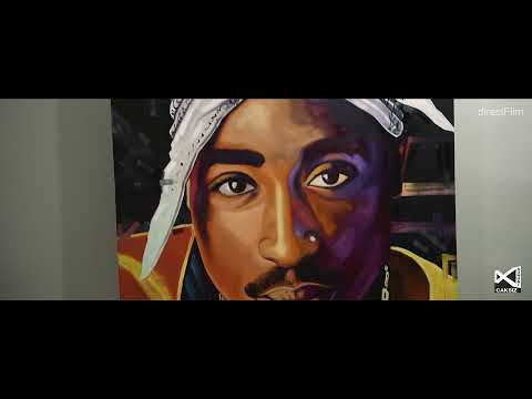 2Pac Shakur - Azimus Deryayev Art (Художник из Туркменистана)