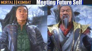 MK11 Characters meet their Future Self - Mortal Kombat 11