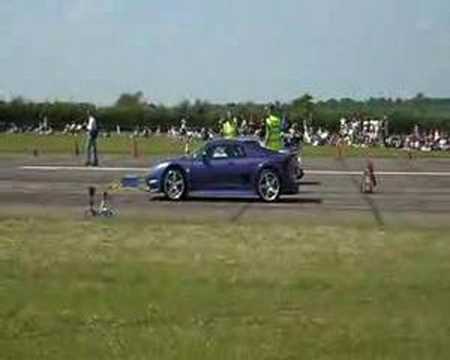 Thumbnail for Noble 1/4 mile Drag Race in 11.85 secs