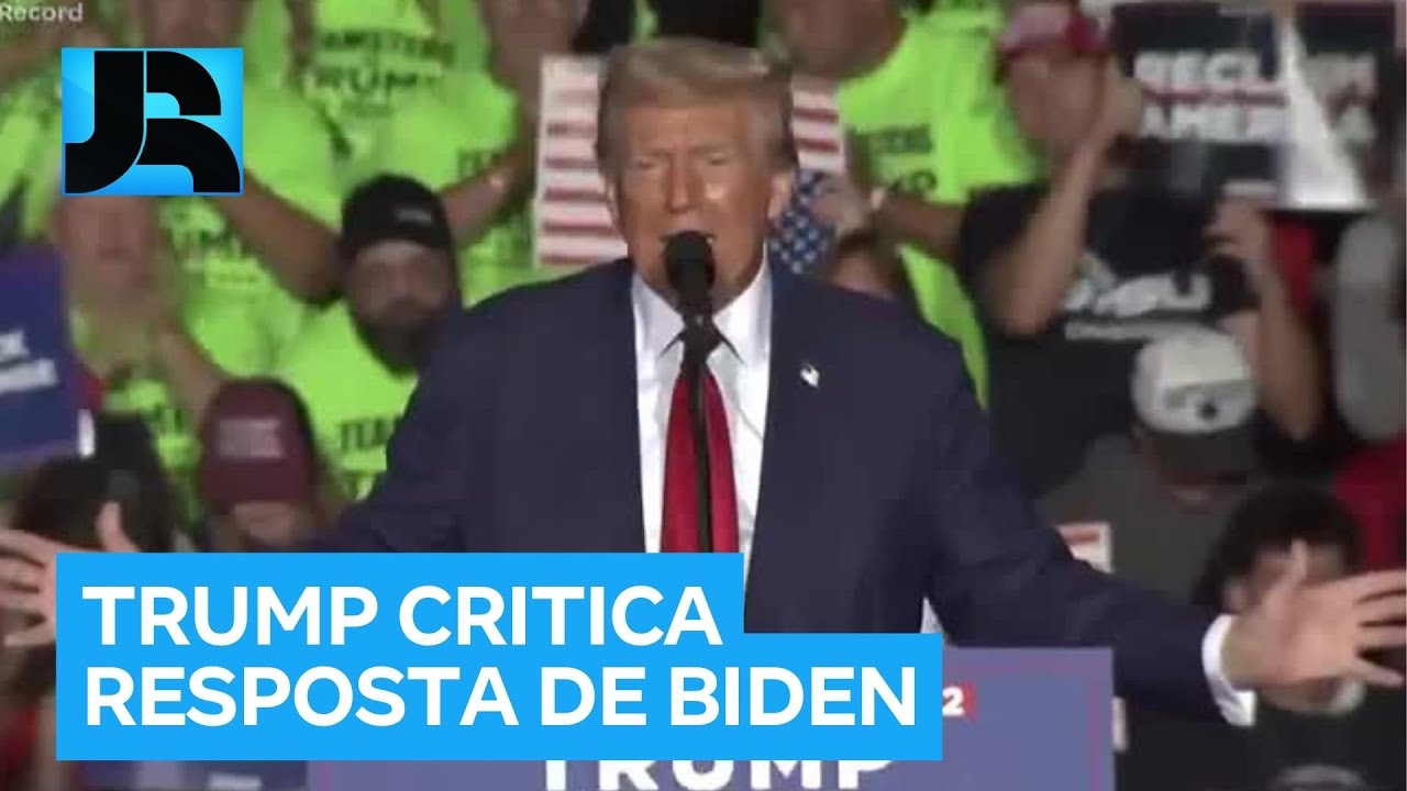 Kamala Harris busca votos no Wisconsin, e Trump critica resposta de Biden à tensão no Oriente Médio