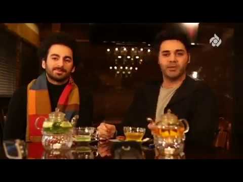 Hooman Gamno singing khandevaneh on channel 5 TV