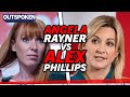 Low Grade Classroom Bully With No Brain Cells Alex Phillips Slams Deputy PM Angela Rayner As THICK