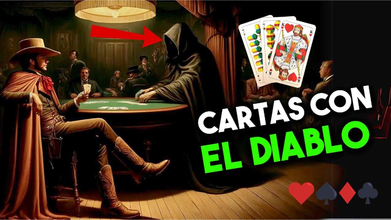 El vaquero que jugó cartas🃏 con el diablo y no creerás como se salvó