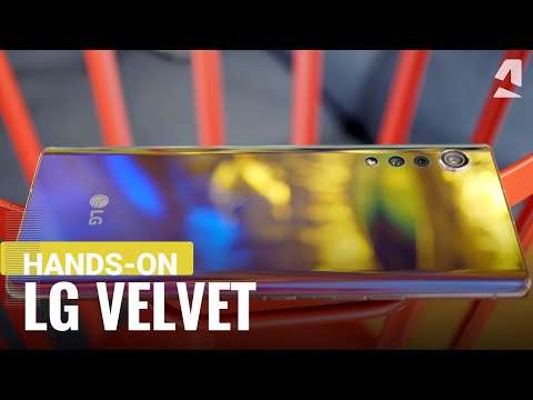 LG Velvet hands-on and key features