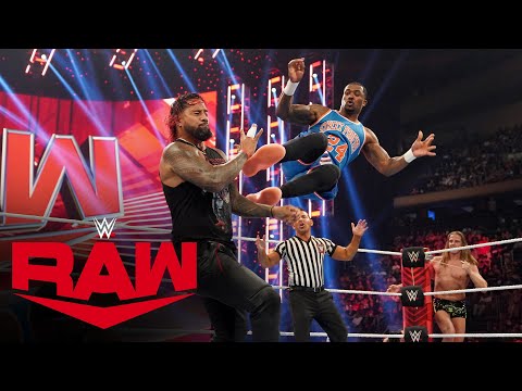 Riddle & The Street Profits vs. The Bloodline: Raw, July 25, 2022