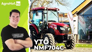 YTO Traktor 70 lóerős,  kabinnal [DEMO] / YTO NMF704C