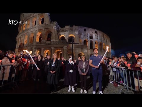 Chemin de Croix au Colisée à Rome || Semaine Sainte 2024