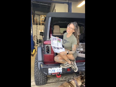 Installing the Combat 4x4 Tail Gunner Tail Lights on a JL