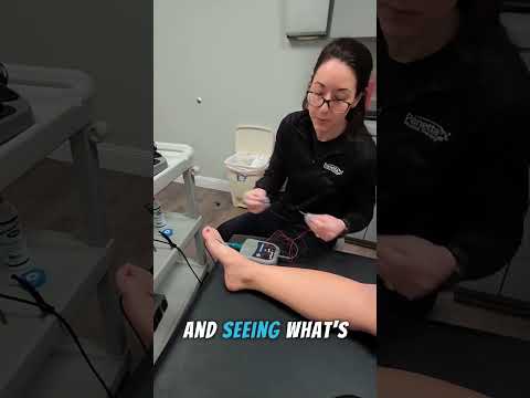 EMG “Nerve Test” Explained! Dr. Manzi offers a behind-the-scenes look. #PhysicalTherapy #EMG #Shorts