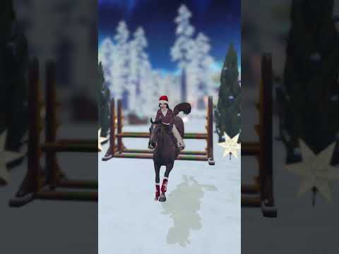 Comment for DOUBLE luck in 2024 ;))! Happy Holidays in Star Stable & irl #shorts #starstable #gaming