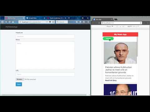ionic project #2 : ionic laravel newsapp